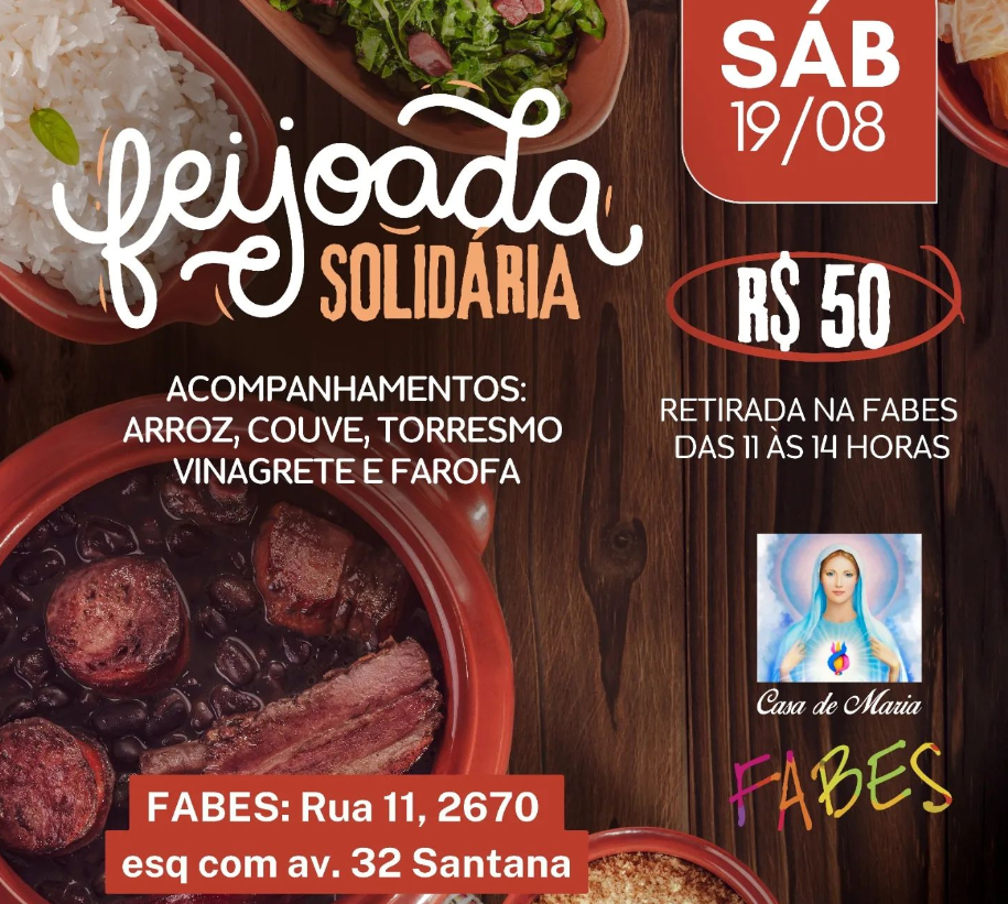 Nossa feijoada foi um sucesso!